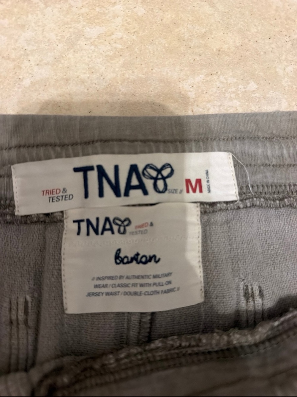 TNA Drawstring Pocket Shorts - Picture 2 of 3